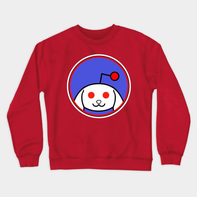 Snoo Reddit Crewneck Sweatshirt by Pittih